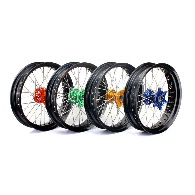Dirt Bike Motorcycle Wheels Set 17'' 18'' 19'' 21'' Supermoto Wheels Supplier