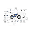 Electric Dirt Bike Rear Brake Disc for Talaria Sting Sur-Ron Light Bee Segway X160 & X260 