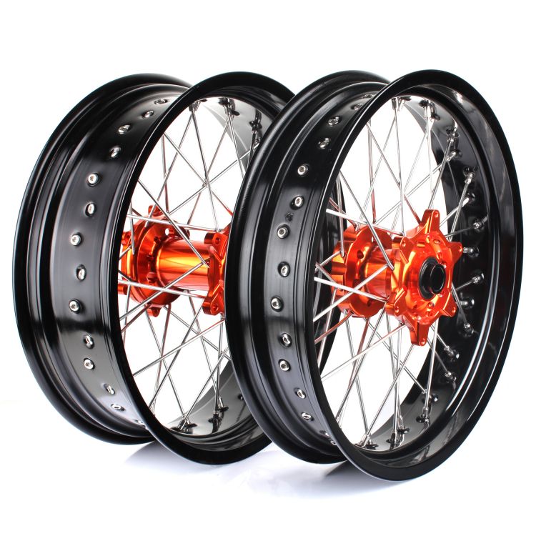 Factory Direct Anodized Motorcycle Wheels 17 Inch for KTM Dirt Bike 